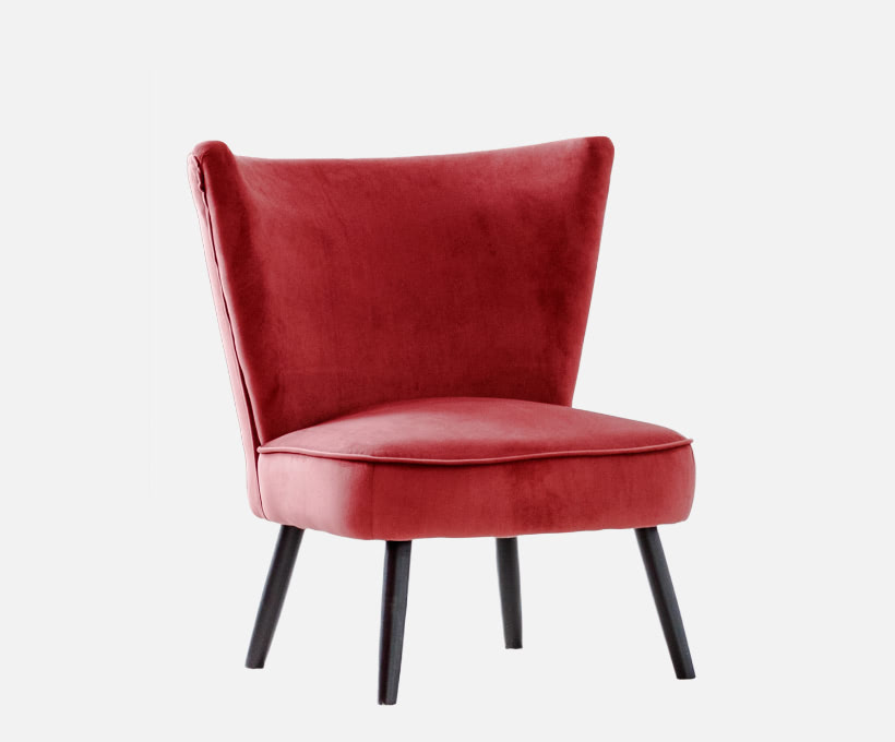 Redvelvet chair - Image 1